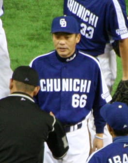 落合博満(プロ野球選手(元)・野球監督(元))の写真